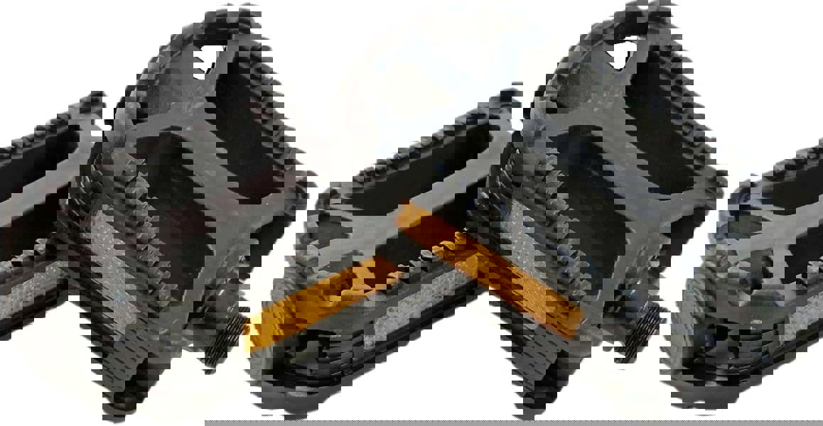 Sport Direct Adult Resin 9/16" Reflector Bike Pedals British Standards