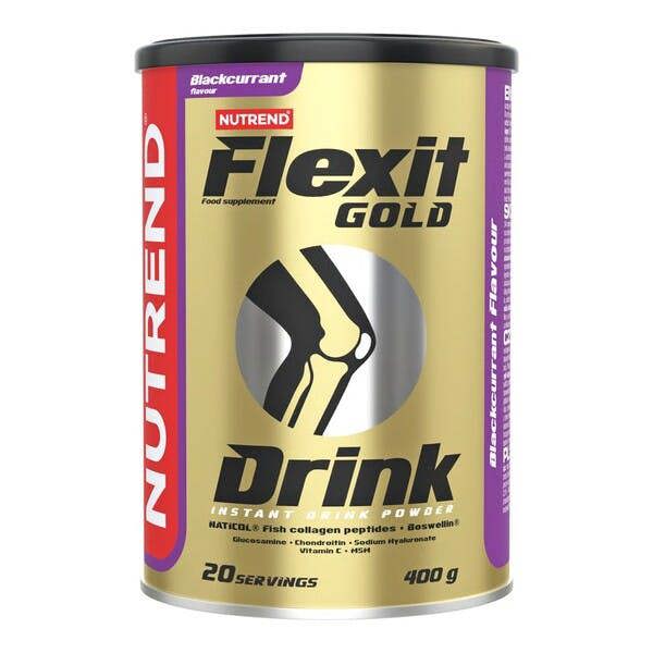 Nutrend Flexit Gold Drink, Blackcurrant - 400g