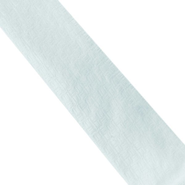 Dunhill geometric logo patterned silk tie in pale aqua