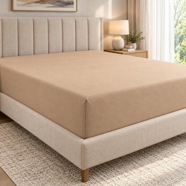 Night Zone Microfibre Fitted Sheet 25cm Deep – Soft Easy Care Bed Sheet