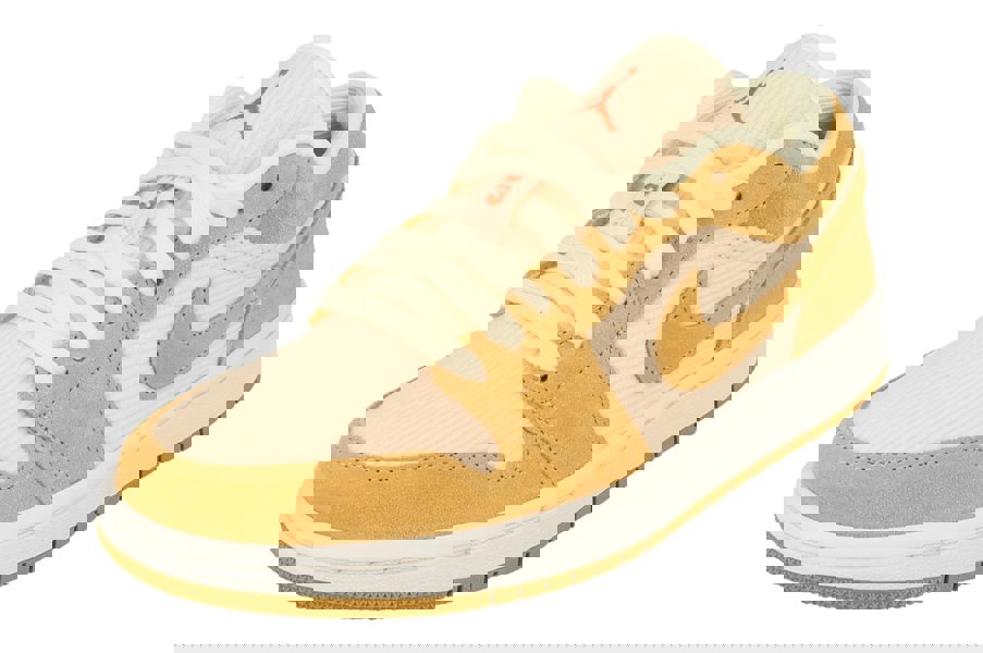 Nike Womens Air Jordan 1 Low Se Trainers Dh7820  700 - Twine Orange Quartz 700 - Photo 0