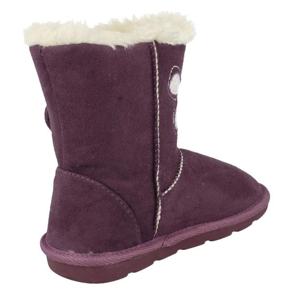 Spot On Girls Spot On Fur Lined Short Boots