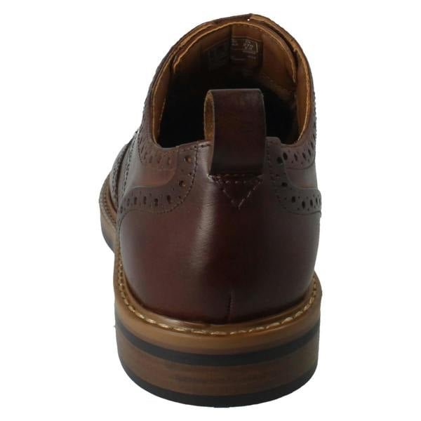 Clarks Mens Clarks Smart Casual Lace Up Brogue Shoes Aldwin Limit