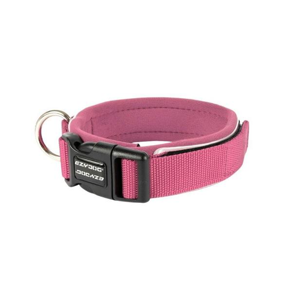 EzyDog Neo Classic Dog Collar in Pink