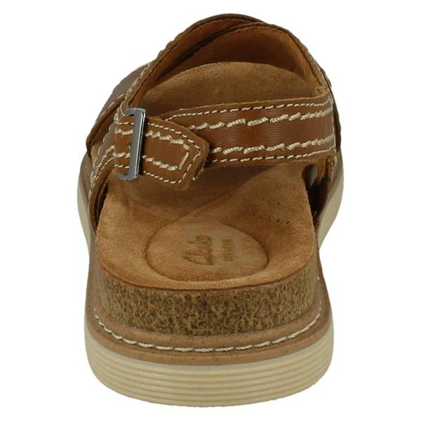 Clarks Ladies Clarks Flat Buckle Fastening Summer Sandals Arwell Sling