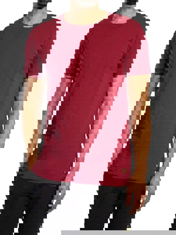 Lyle & ScottPyjama SetCharlie T-Shirt & Shorts Lounge Set, Burgundy/BlackBoxers & Briefs