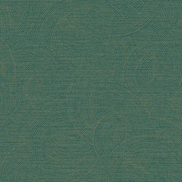 Grandeco Boutique Organic Maze Swirl PVC-free Eco Wallpaper, Green