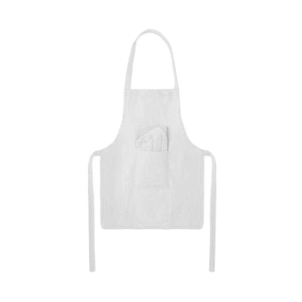 MidOcean Childrens/Kids Kid Chef Apron - White - 