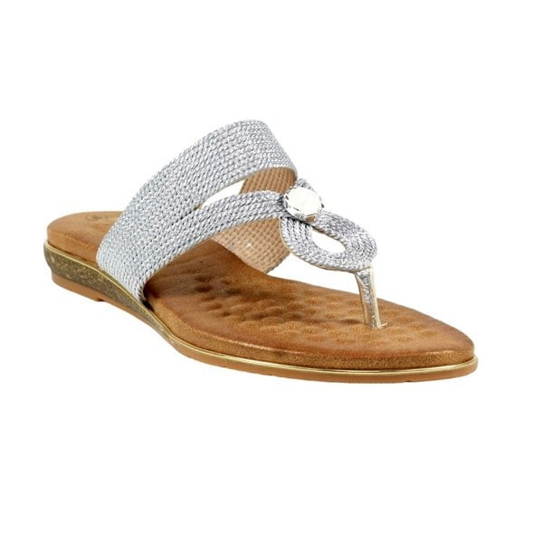 Lunar Women's Ezra Sandals - Silver