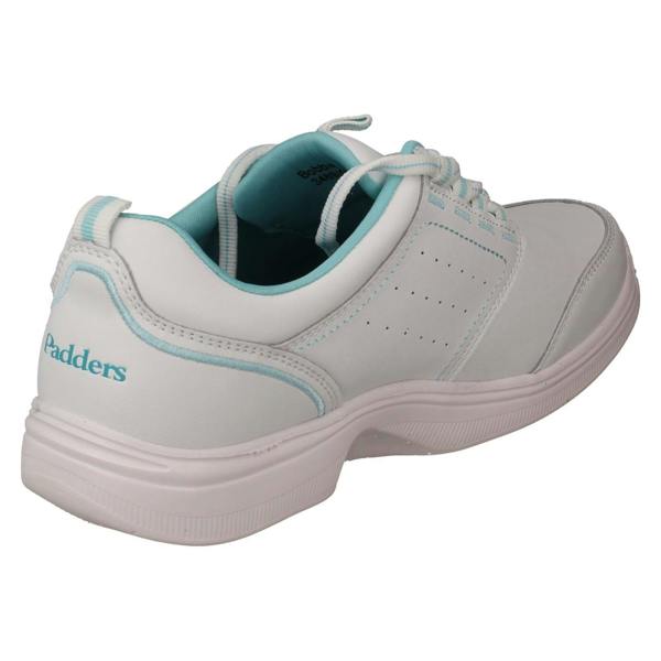 Padders Ladies Padders Dual Fit Casual Leather Trainers  Bobbie