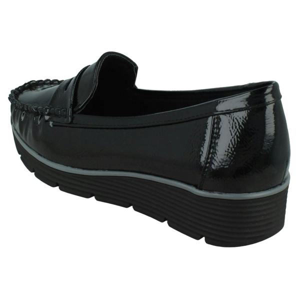 Spot On Ladies Spot On Formal Loafers F90100