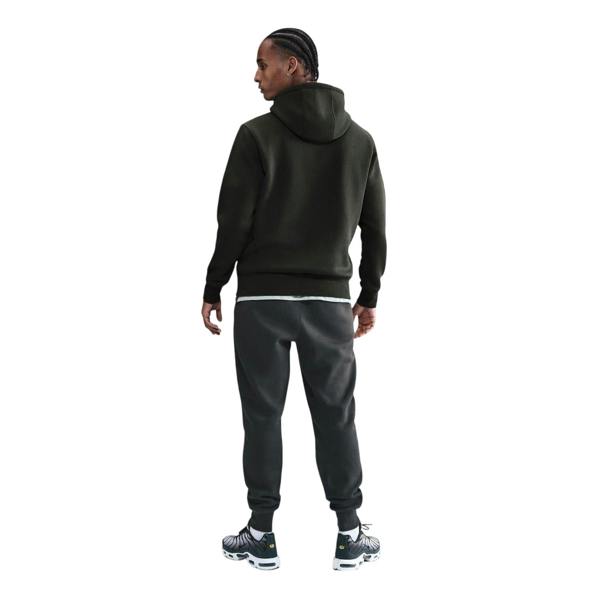 Nike Mens Club Fleece Pullover Hoodie - Sequoia Red - 