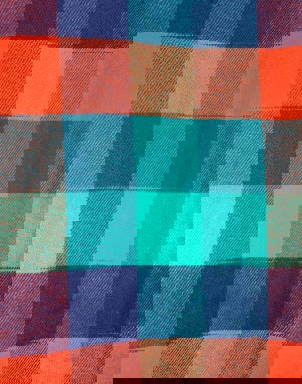 British Boxers Men's Brushed Cotton Dressing Gown – Acorn Squash Check