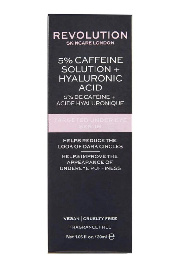 Revolution Beauty Revolution Skin Eye Serum Awaken Tired Under Eyes 30ml inc Caffeine & Hyaluronic Acid Revolution Beauty