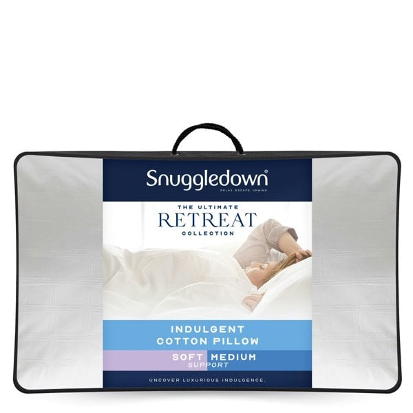 Snuggledown Indulgent Cotton Soft Support Pillow