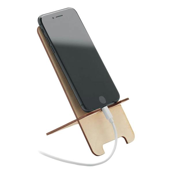 MidOcean Grouw Stand Seed Wood Mobile Phone Stand - Wood - 