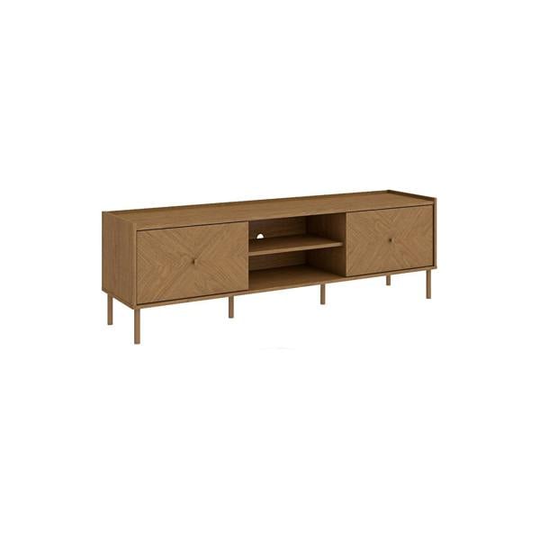Kudlhome LV80 TV Cabinet, Light Oak, 1.6m