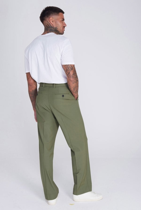Harry Brown London Malaga Harry Brown Trouser in Khaki