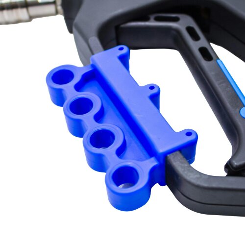 Equip2clean High Pressure Trigger Gun + Nozzle Holder | 5000 PSI (Dark Blue)