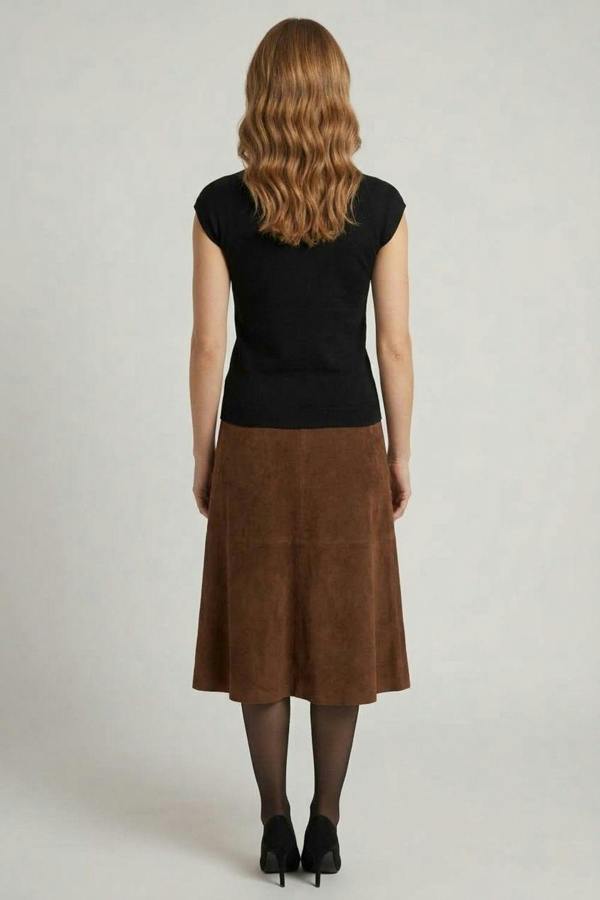 Black | Short Sleeve Slim Fit Jumper Top