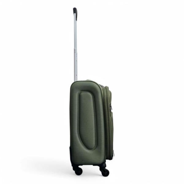 Infinity Luggage Expandable Soft Shell Cabin Suitcase 50.5 x 37 x 26 cm Luggage Suitable for Easyjet, Ryanair