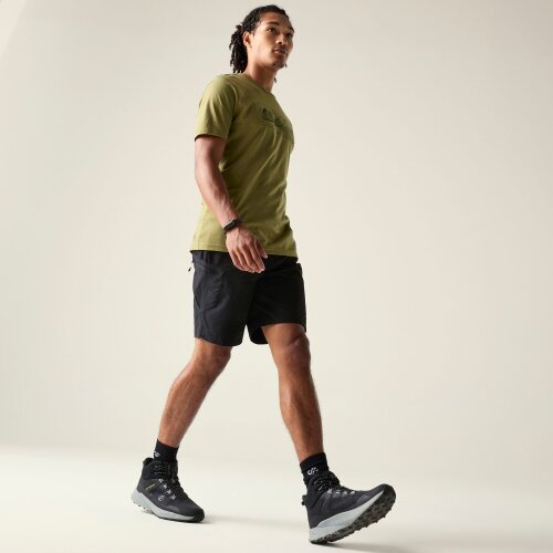 Dare 2B Mens Tuned In II Multi Pocket Walking Shorts - Black
