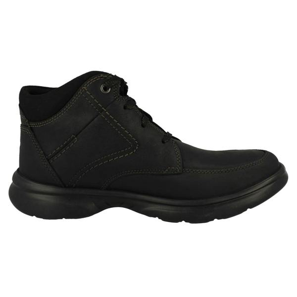 Clarks Mens Clarks Ortholite Featured Lace Up Ankle Boots Bradley Mid