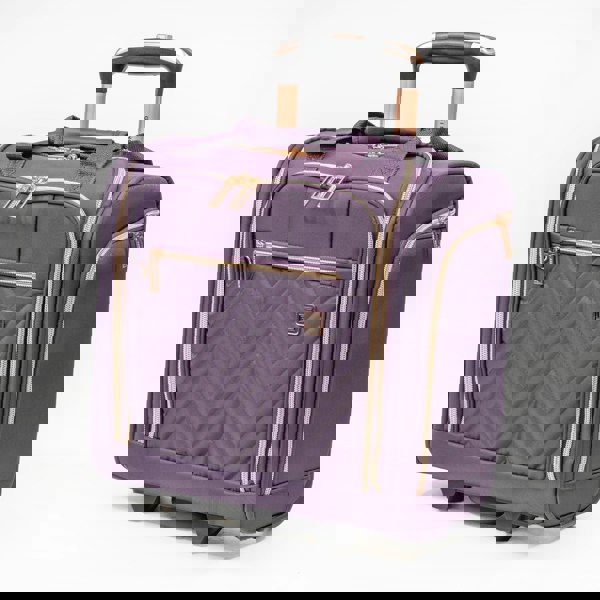 Gino Ferrari Biella 14" Soft Shell Cabin Case Under Seat Flight Bag Wheeled Luggage