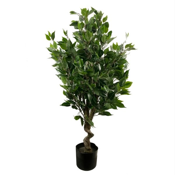 Leaf 110cm Leaf Realistic Artificial Ficus Tree / Plant