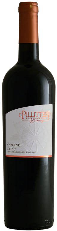 a bottle of Pillitteri Carretto Cabernet Franc on a white background
