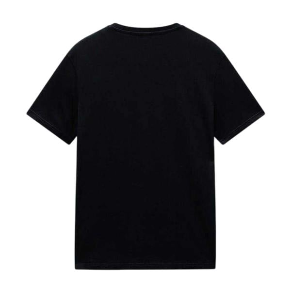 Napapijri Mens Salis Logo Short-Sleeved T-Shirt - Black - 