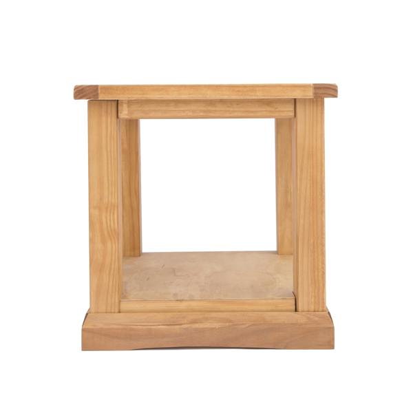 Cabinet Bits Side Table / End Table with Shelf