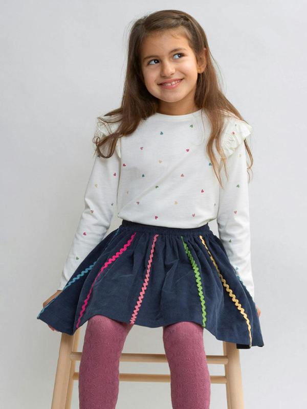 Kite Girls Organic Ric Rac Skirt