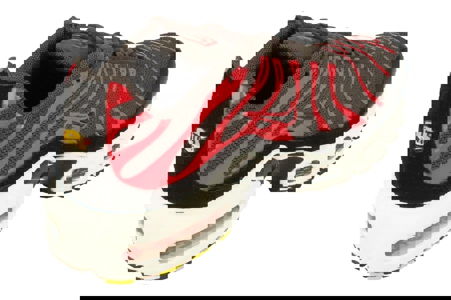 Nike Air Max Plus GS Cd0609  200 - Medium Black Siren Red 200 - Photo 2