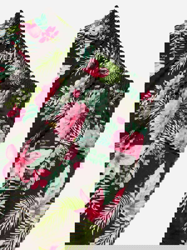 Monnalisa Girls Jungle Cargo Trousers in Black