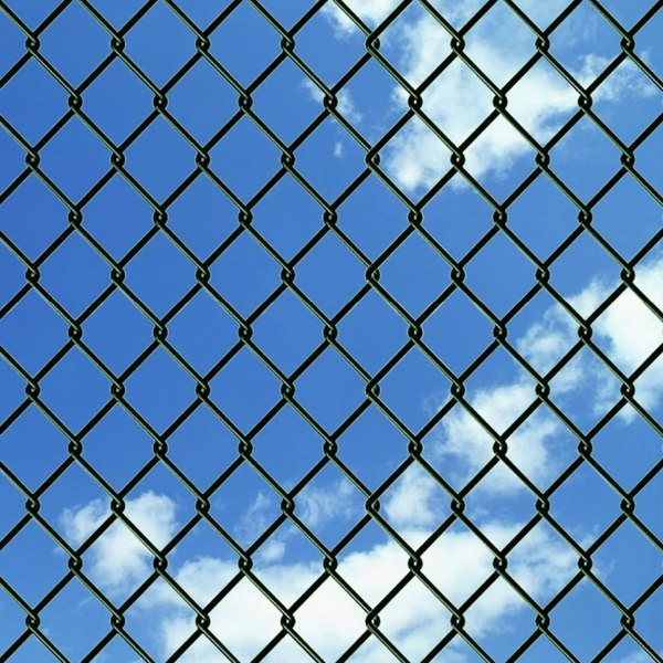 Berkfield Chain Link Fence Steel 0,8x15 m Green