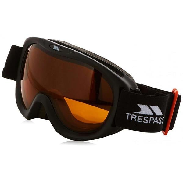 Trespass Childrens/Kids Hijinx Double Lens Ski Goggles - Matt Black Frame - 