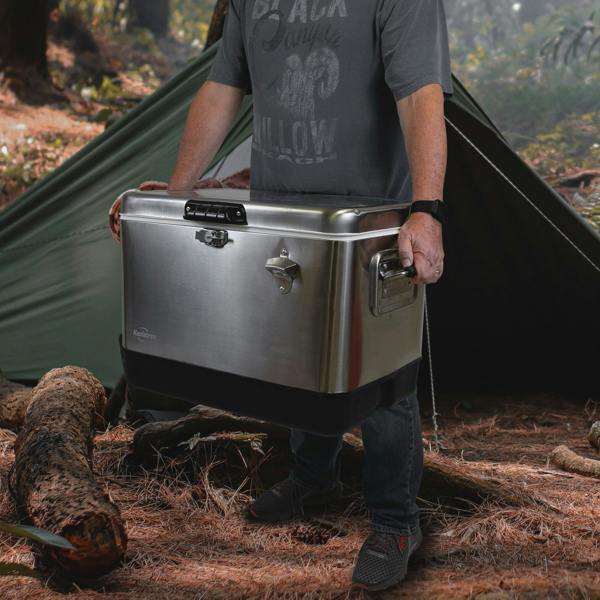 Koolatron Portable Cool Box 51L Ice Chest Cooler for Camping Beach Fishing Travel RV