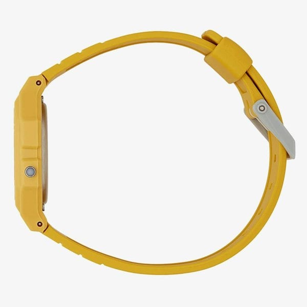 Casio Mustard Yellow Rubber Digital Watch F-91WC-9AEF