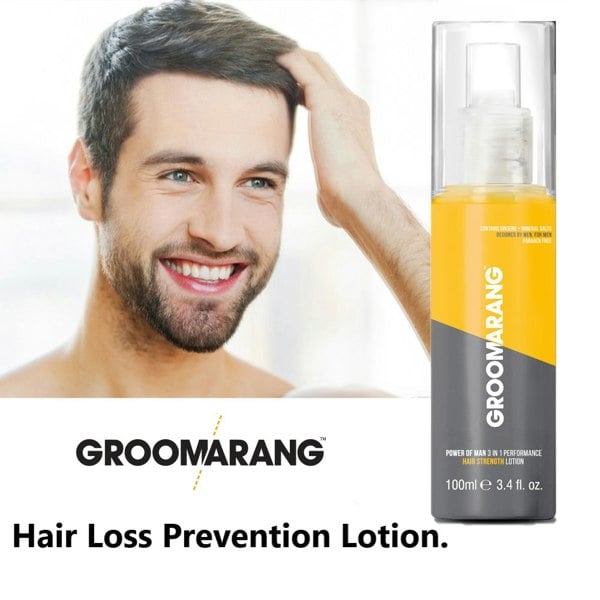 Groomarang Power of Man 3 in 1 Performance 'Hair Loss Prevention Lotion' 100ml