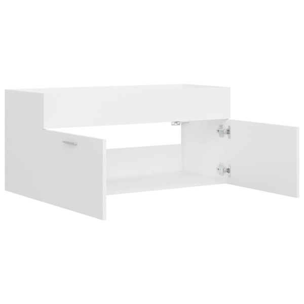 Berkfield Sink Cabinet White 100x38.5x46 cm Engineered Wood
