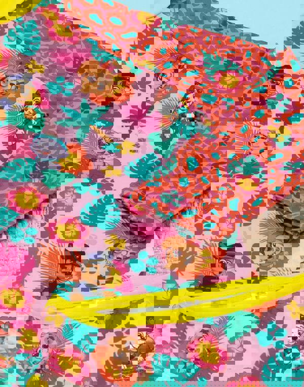 Paw Patrol Girls Pink Character All-Over Print 2 Piece Swim Set