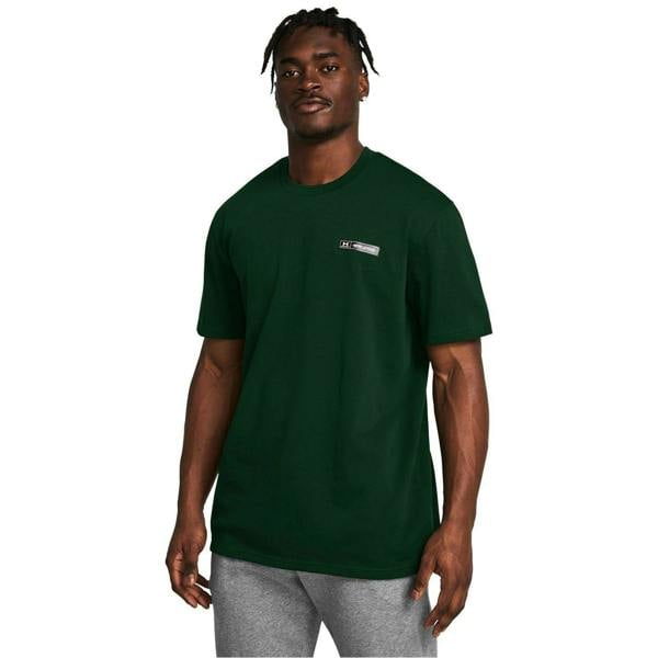 Under Armour Mens Performance Heavyweight Gym T-Shirt - Green - 