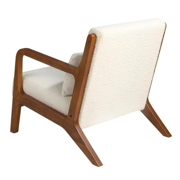 Angel Cerdá White Fabric Armchair 5100