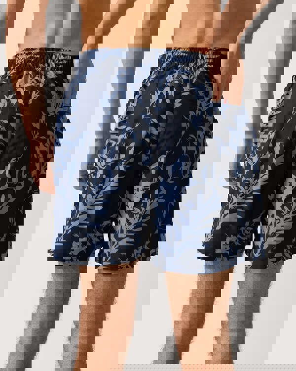 Tommy Hilfiger Medium Drawstring Leaf Print Mens Swim Shorts