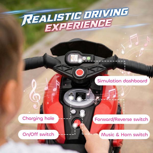 Electric Ride-on Motorcycle