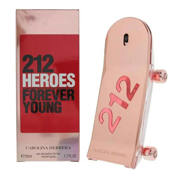 Carolina Herrera 212 Heroes Forever Young For Her 50ml Eau De Parfum EDP Spray