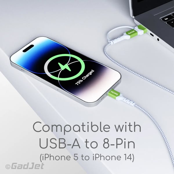 GadJet Rapid Type-C to Lightning Cable