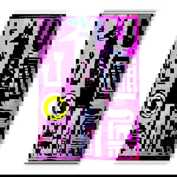 love frankie chaos and wisdom coyote art print