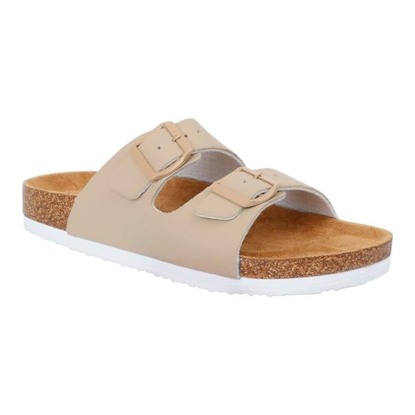 Regatta Womens Mia Plain Double Strap Sandals - White Pepper
